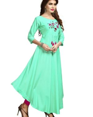 Beautiful Women Rayon Kurtis - sozo