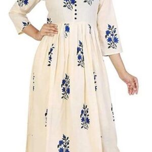 Women Printed Kurti with Palazzo  - sozo