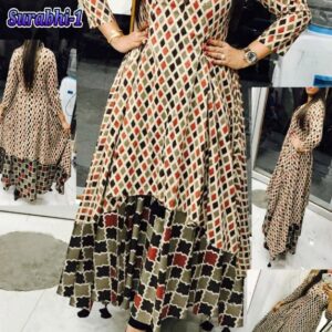 Women's Printed Multi Coloured Kurti - sozo