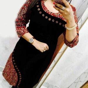 Ethnic Women's Rayon Selfie Kurti -SOZO
