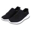 Black Solid Sports Shoes -GRE shoe- faboo.in