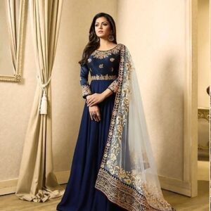 Heavy Georgette Gowns-GRE