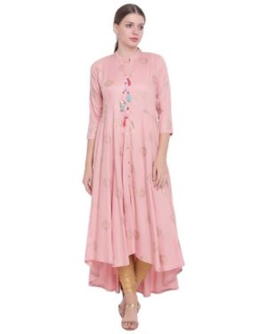 Rayon Ethnic Women Kurti  - sozo