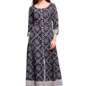 Elegant Cotton Slub Bandhej Printed Kurti  - sozo