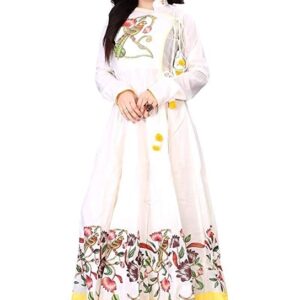 Latest Rayon Anarkali Printed Kurti  - sozo