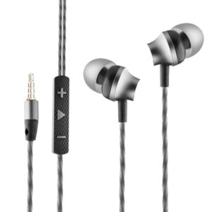 Ambrane EP-60 in-Ear Metal Headphones with Mic  - sozo