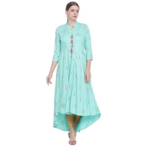 Rayon Ethnic Women Kurti  - sozo