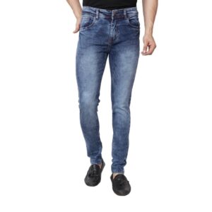 Denim Solid Slim Fit Jeans  - sozo
