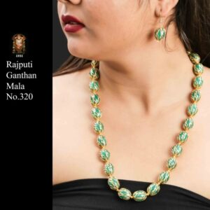 Fashionable Rajputi Mala  Set   - sozo