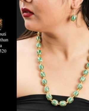 Fashionable Rajputi Mala  Set   - sozo