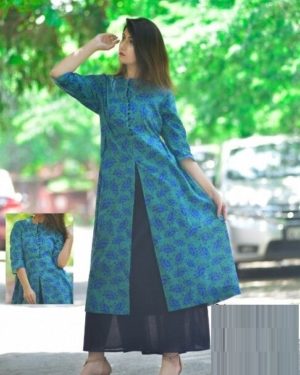 Fashionable Cotton Kurti  - sozo
