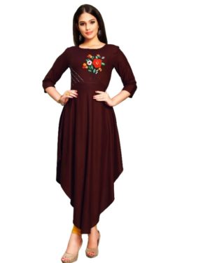 Special Rayon Printed Kurti  - sozo