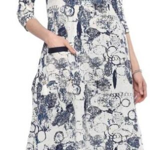 Fancy Cotton A-line Printed Kurti  - sozo