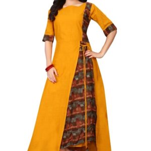 Latest Rayon Anarkali Printed Kurti  - sozo