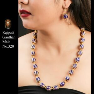 Fashionable Rajputi Mala Set   - sozo
