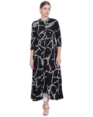 Rayon Ethnic Women Kurti  - sozo