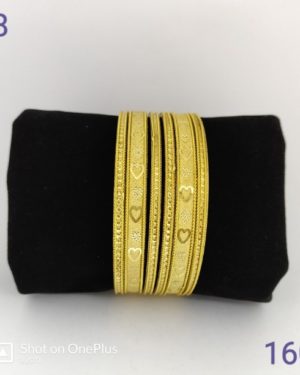 Brass Bangles Set  - sozo