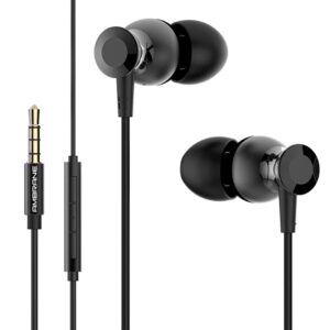 Ambrane EP-1100 in-Ear Extra Bass Headphones with Mic  - sozo