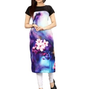 Beautiful Crepe Kurti  - sozo