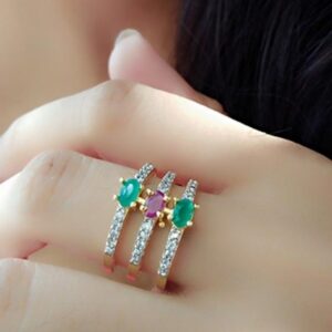 Twinkling Stone Ring  - sozo