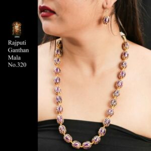 Fashionable Rajputi Mala  Set   - sozo