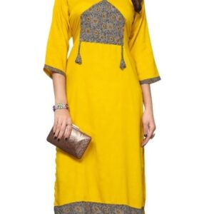 Fabulous Rayon Anarkali Printed Kurti - sozo