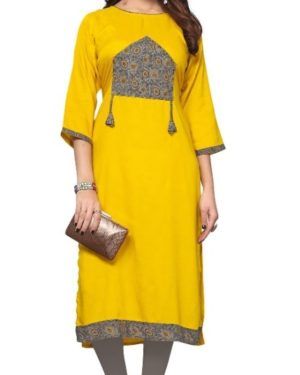 Fabulous Rayon Anarkali Printed Kurti  - sozo