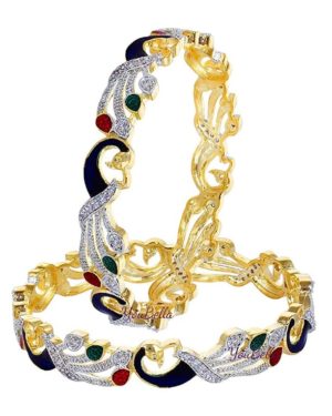 Diamond Bangles Set   - sozo