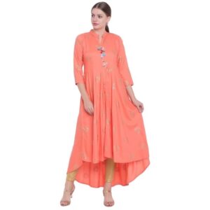 Rayon Ethnic Women Kurti  - sozo