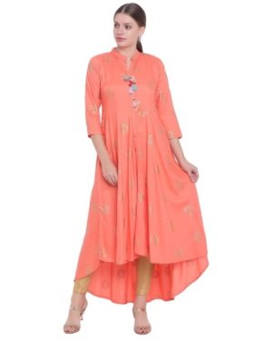 Rayon Ethnic Women Kurti  - sozo