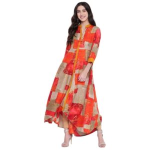 Rayon Ethnic Women Kurti  - sozo