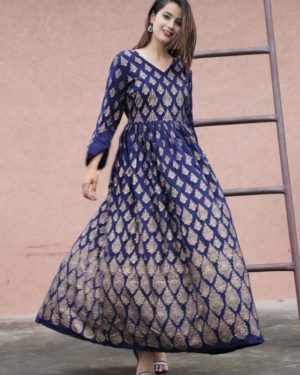Trendy Rayon A-Line Printed Kurti  - sozo