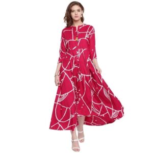 Rayon Ethnic Women Kurti  - sozo