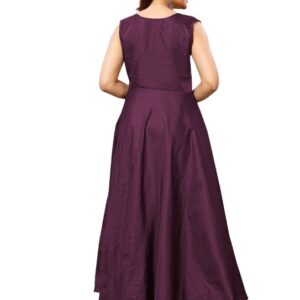 Gorgeous Taffeta Silk Solid Anarkali Long Kurti – sozo