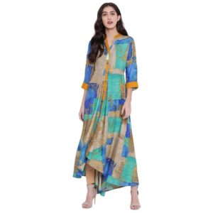 Rayon Ethnic Women Kurti  - sozo