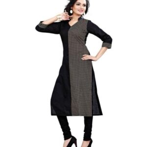 Women's Solid Crepe Kurti  - sozo