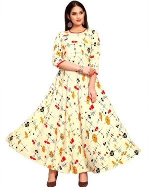 Special Rayon Printed Kurti  - sozo