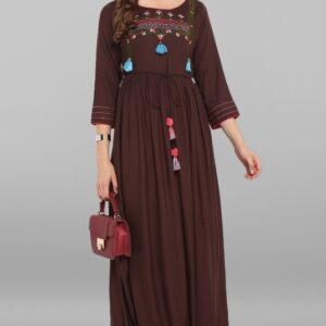 Janasya Partywear Long Kurti - sozo