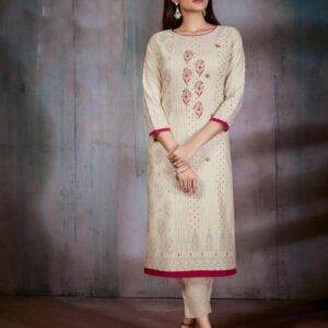 Elegant Cotton Straight Printed Kurti  - sozo