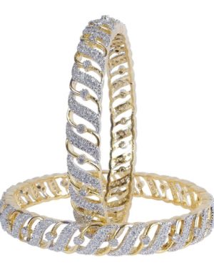 Diamond Bangles Set   - sozo
