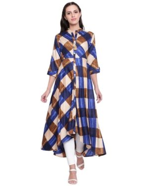 Rayon Ethnic Women Kurti  - sozo