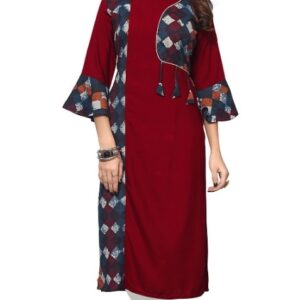 Fabulous Rayon Anarkali Printed Kurti  - sozo