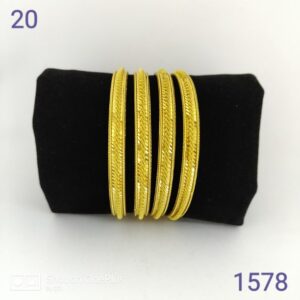 Brass Bangles Set  - sozo