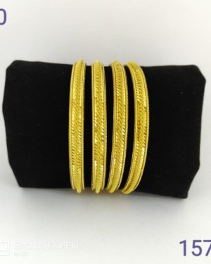Brass Bangles Set  - sozo