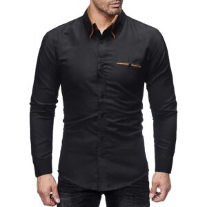Cotton Solid Slim Fit Shirt   - sozo