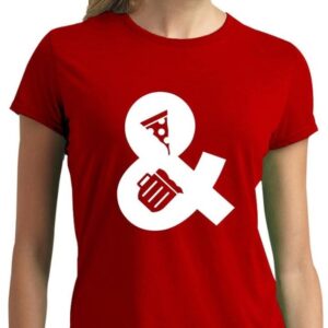 Women's Round Neck Graphic Printed T-Shirt  - sozo