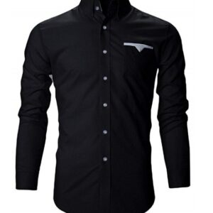 Cotton Solid Slim Fit Shirt   - sozo