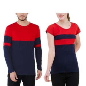 Colourful Couples T-Shirt  - sozo