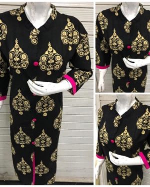 Trendy Pure Cotton Kurti  - sozo