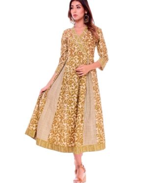 Latest Cotton Printed Kurti  - sozo